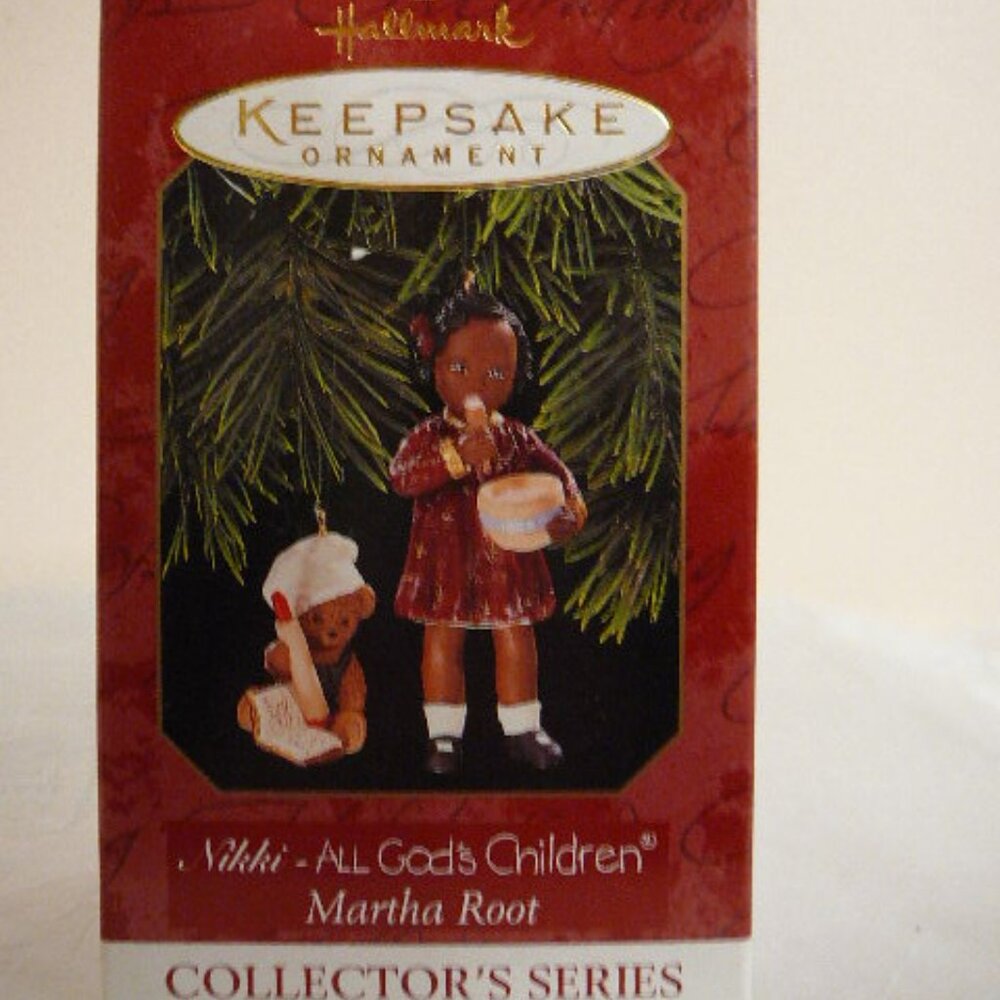 Hallmark Keepsake Ornament-Nikki-All God's Children Collectors #2 in Series-1997